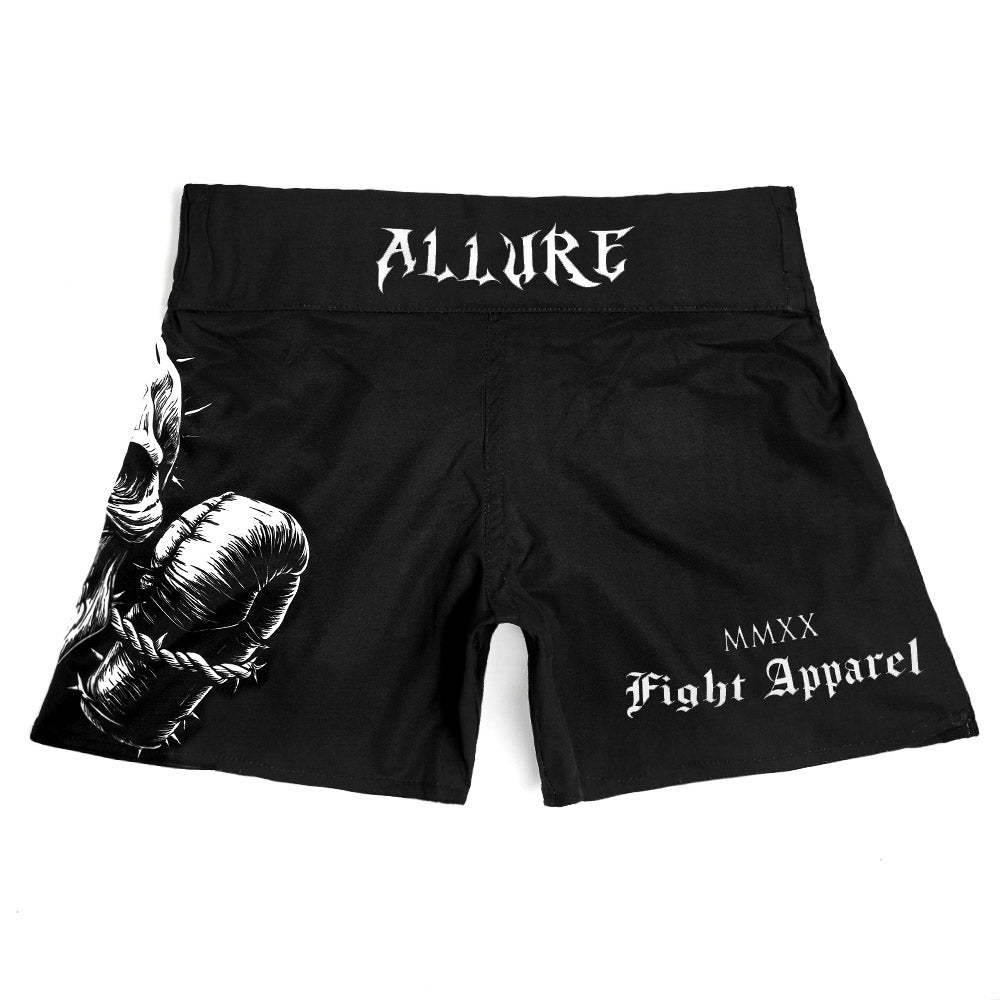 A1 High Split MMXX Metallica Shorts - Black – Allure Sports